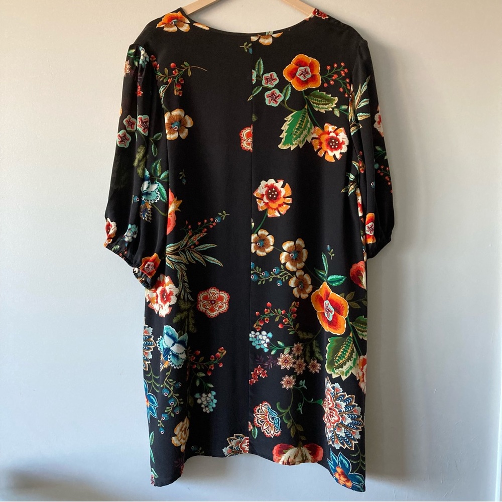 JOHNNY WAS Zorya Printed Floral Mini Dress Size L - Picture 4 of 16